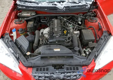 2012 Hyundai Genesis Coupe 2.0T z USA, uszkodzony, nr VIN KMHHT6KD0CU067817